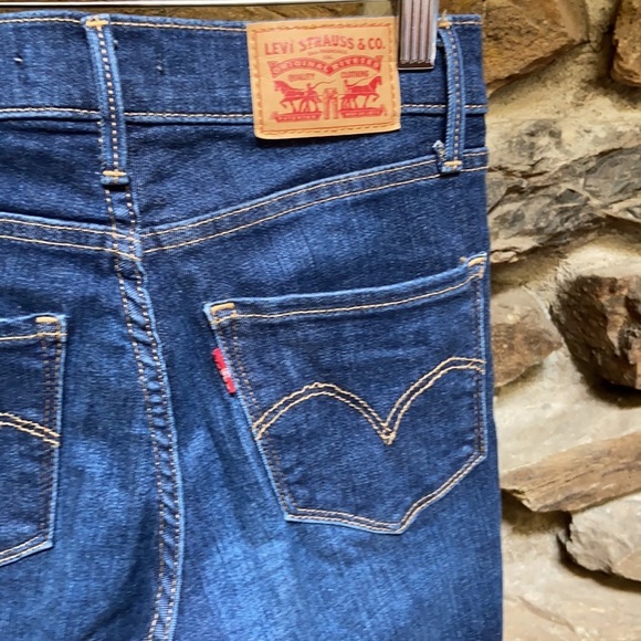 ⚡️SOLD⚡️Levi’s 720 High Rise Super Skinny Jeans Denim 24 - Picture 4 of 4